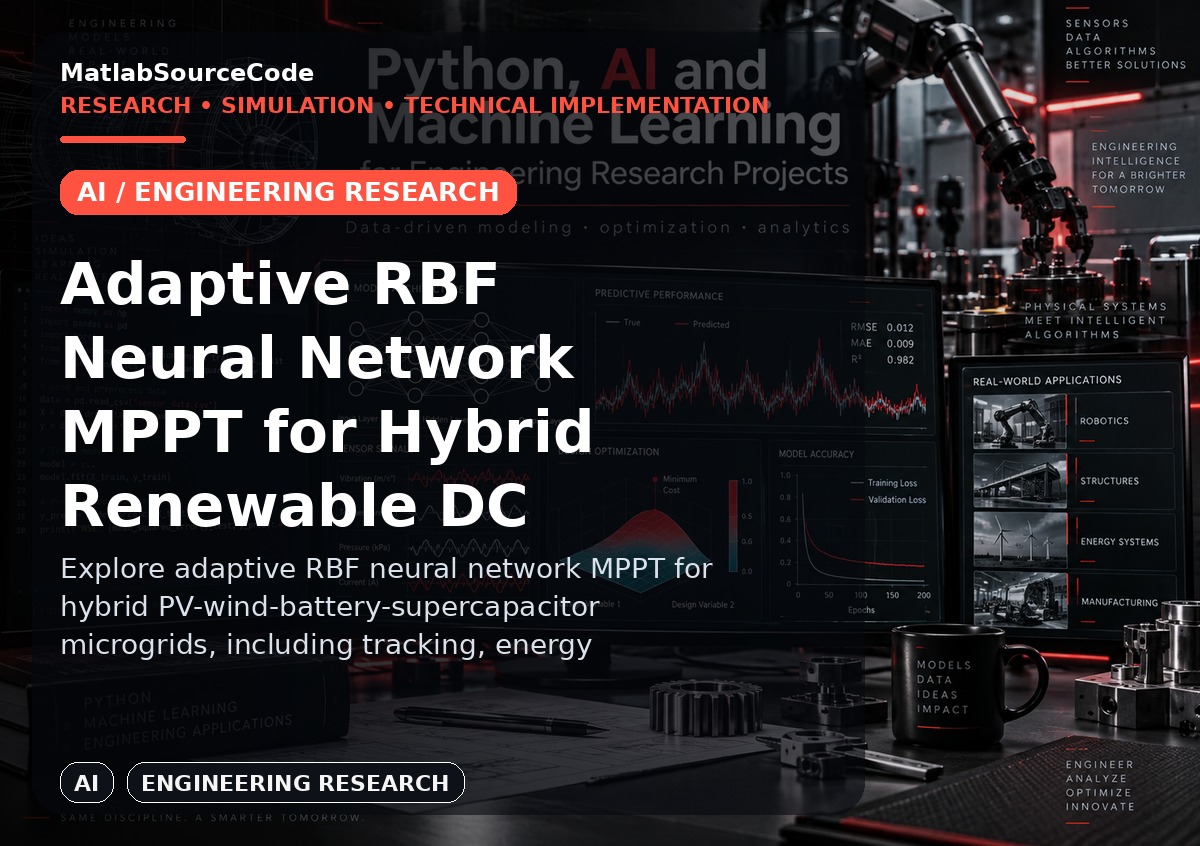 Adaptive RBF Neural Network MPPT for Hybrid Renewable DC Microgrids