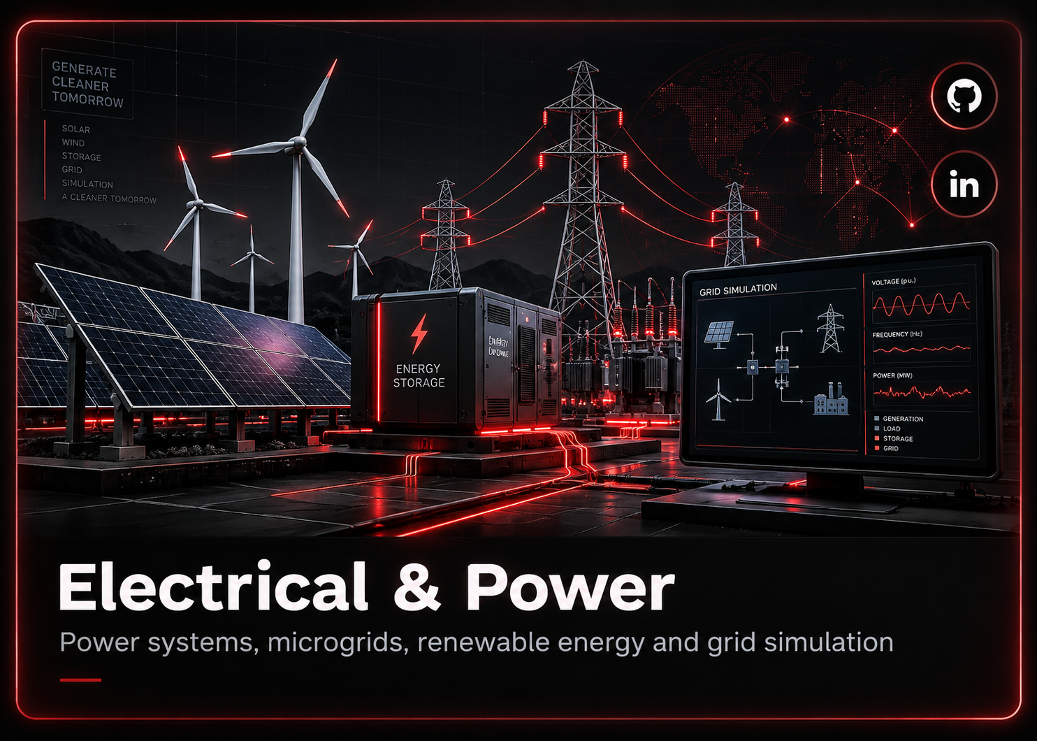 Adaptive Protection Coordination in DIgSILENT PowerFactory project simulation preview