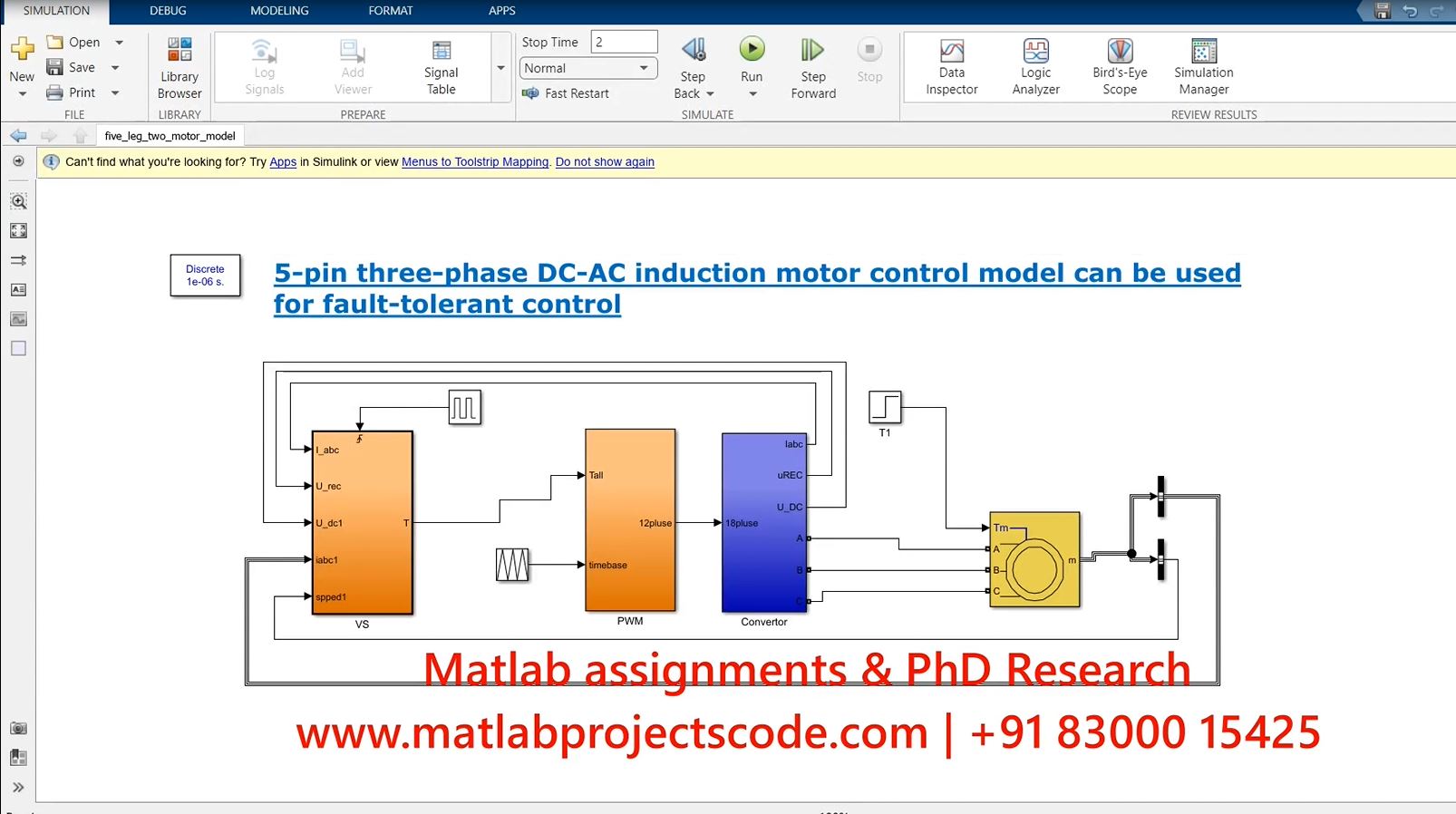 5-Pin-Three-Phase-Dc-Ac-Induction-Motor-Control-Model-Can-Be-Used-For-Fault-Tole project simulation thumbnail for Mechanical, EV and Mechatronics Engineering