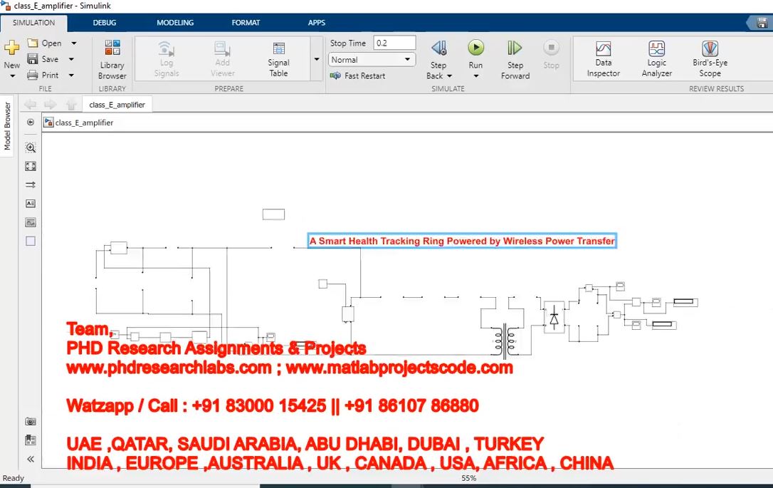 A Smart Health Tracking Ring Powered By Wireless Power Transfer project simulation thumbnail for Renewable Energy Engineering