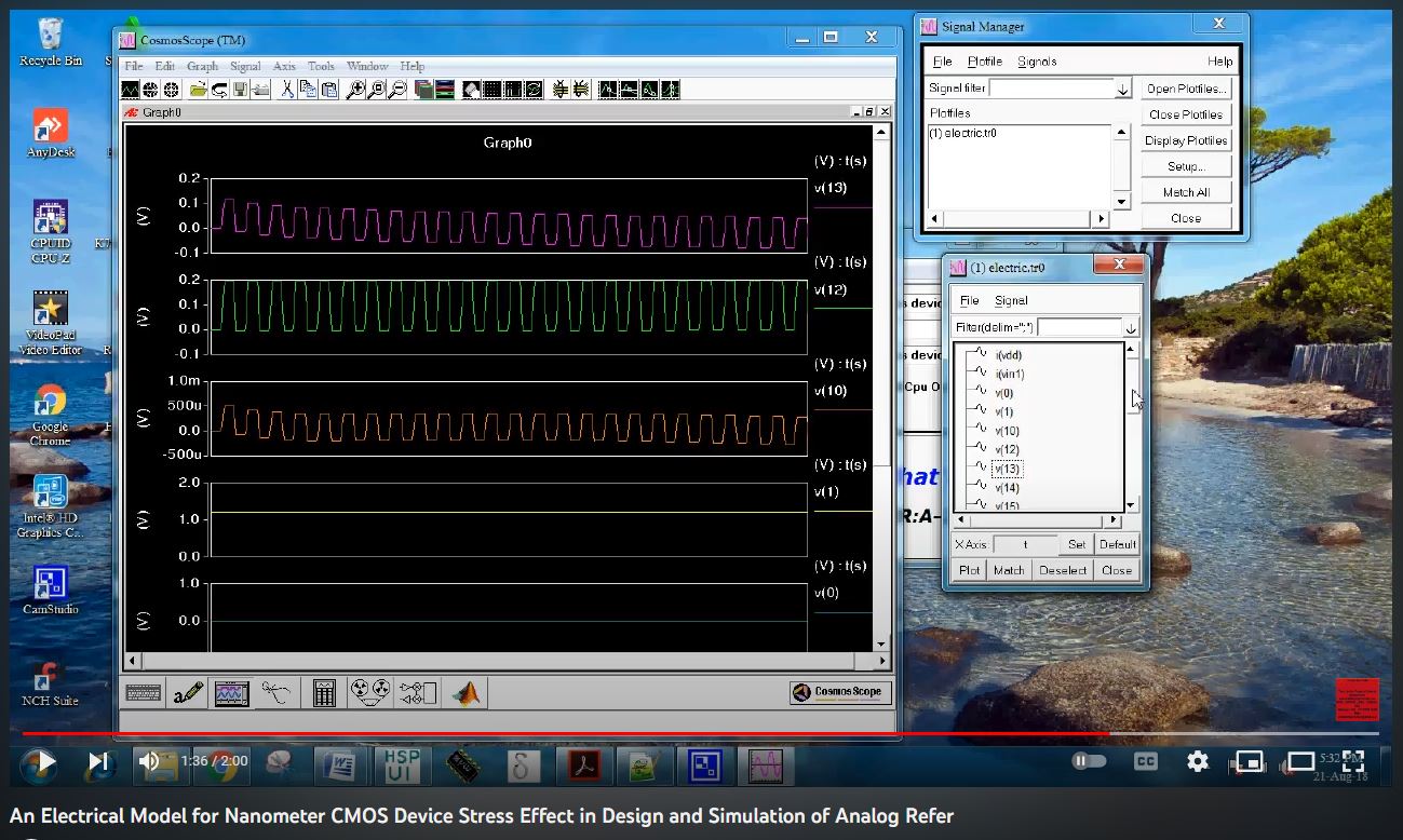 An Electrical Model for Nanometer CMOS Device Stress Effect in Design and Simulation of Analog Refer project simulation thumbnail for Mechanical, EV and Mechatronics Engineering