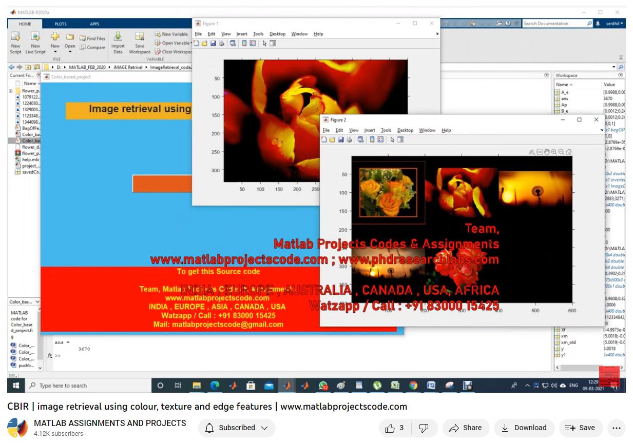 Cbir _ Image Retrieval Using Colour Texture And Edge Features project thumbnail image
