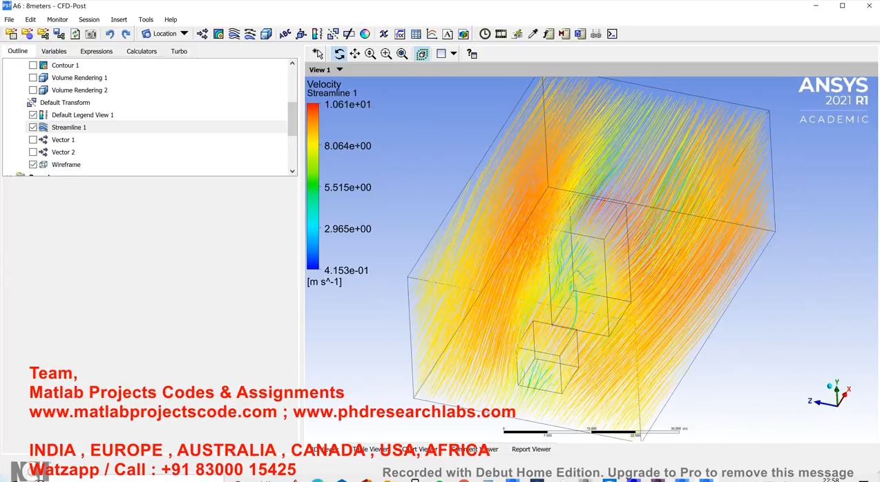Cfd Analysis Of Two Buildings Wind Flow Analysis _ Ansys Cfd Tutorial project simulation thumbnail for FEA & CFD Engineering