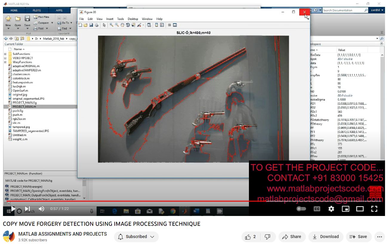 Copy Move Forgery Detection Using Image Processing Technique project simulation thumbnail for Signal Processing and AI Engineering