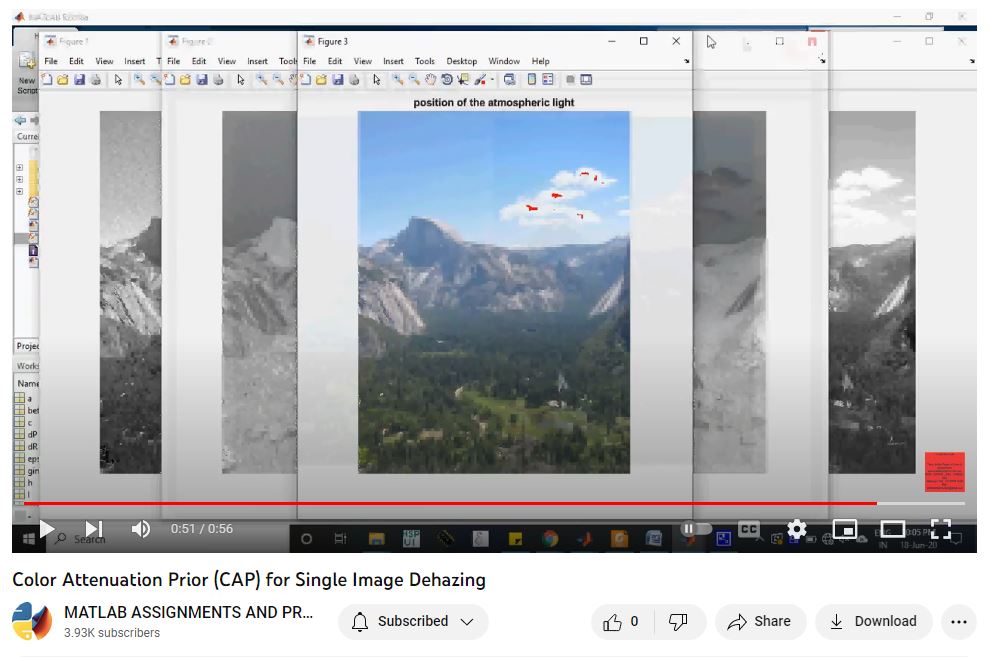 Color Attenuation Prior Cap For Single Image Dehazing project thumbnail image