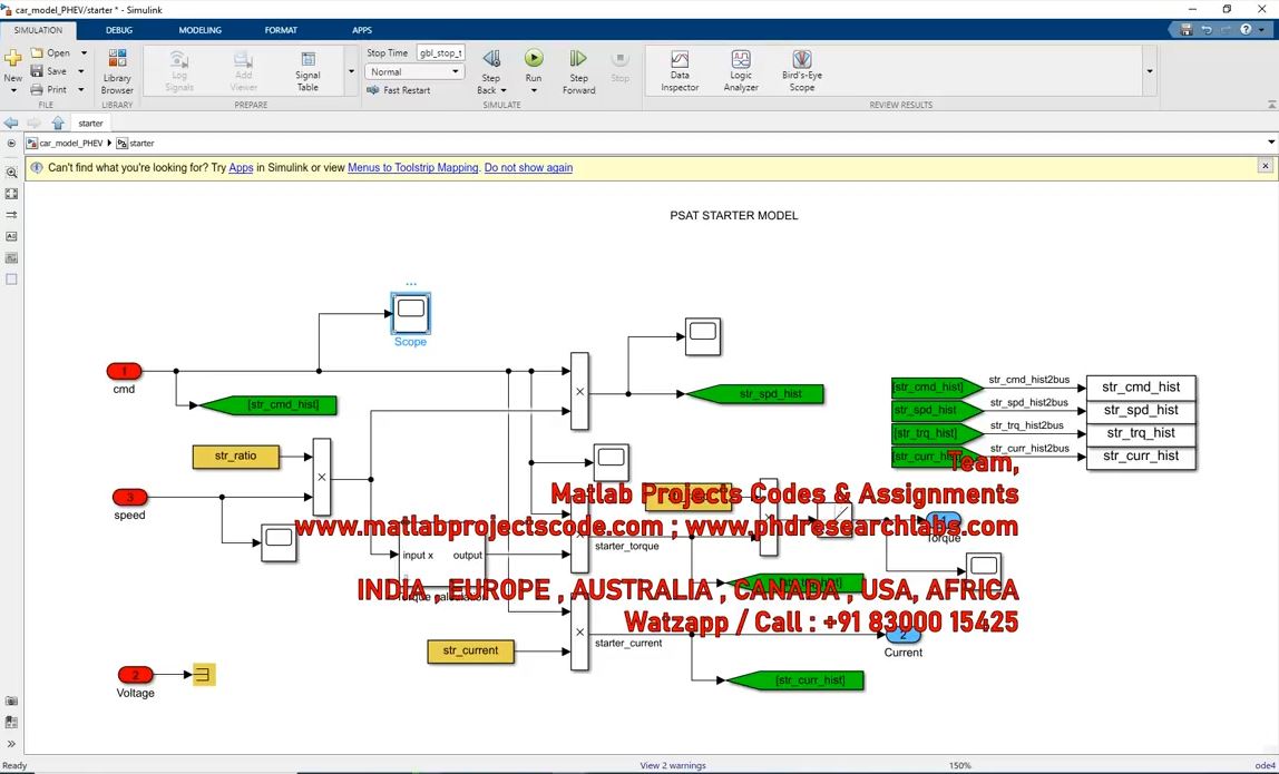 Complete Electric Vehicle Structure Simulation Model Using Simulink _ Ev _ Electric Vehicle project simulation thumbnail for Mechanical, EV and Mechatronics Engineering