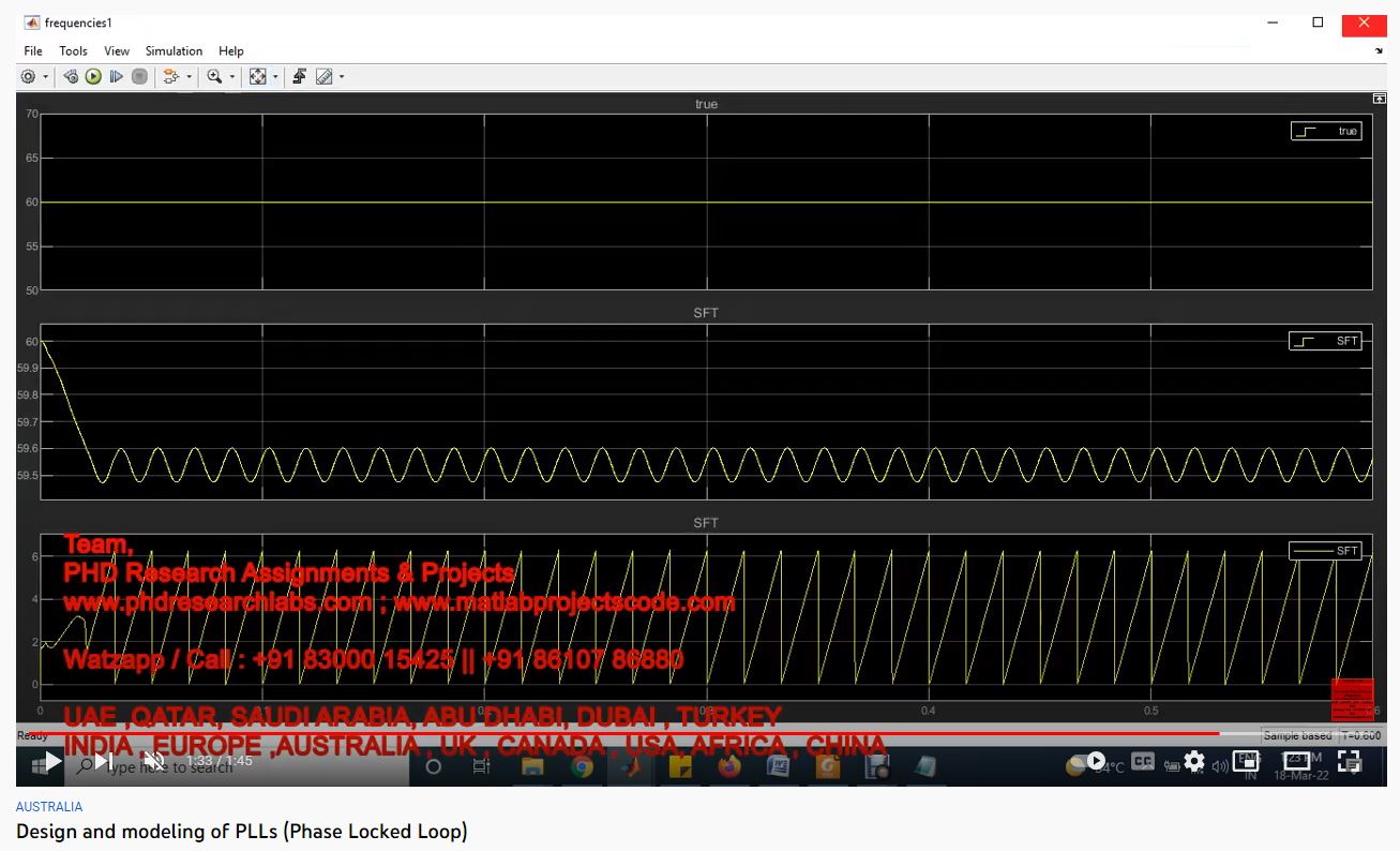 Design And Modeling Of Plls Phase Locked Loop project thumbnail image