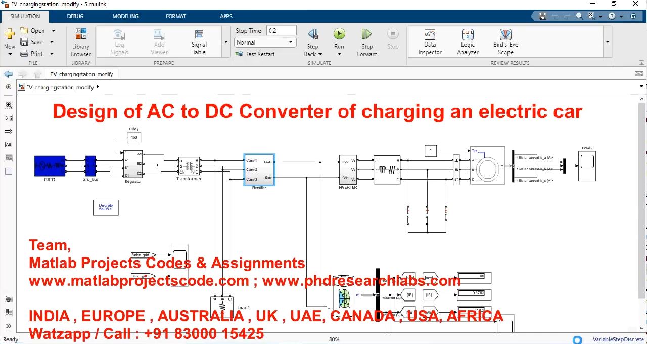 Design Of Ac To Dc Converter Of Charging An Electric Car 1 project thumbnail image
