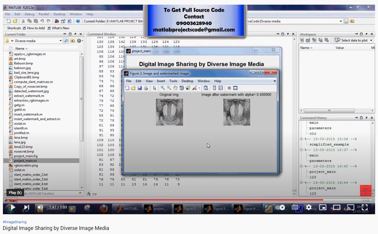 Digital Image Sharing by Diverse Image Media project simulation thumbnail for Signal Processing and AI Engineering