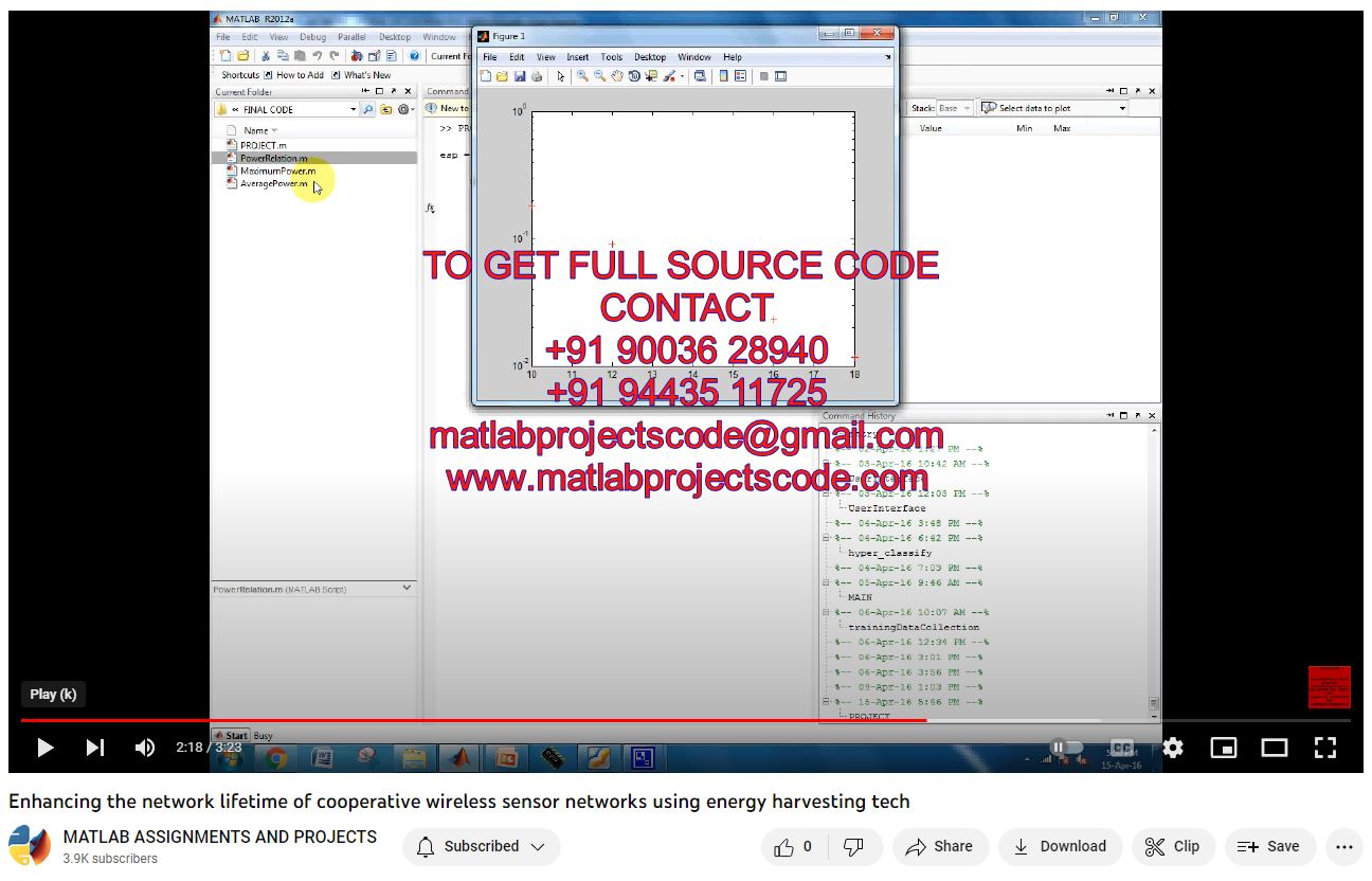 Enhancing the Network Lifetime of Cooperative Wireless Sensor Networks using Energy Harvesting Tech project simulation thumbnail for Communication Systems Engineering