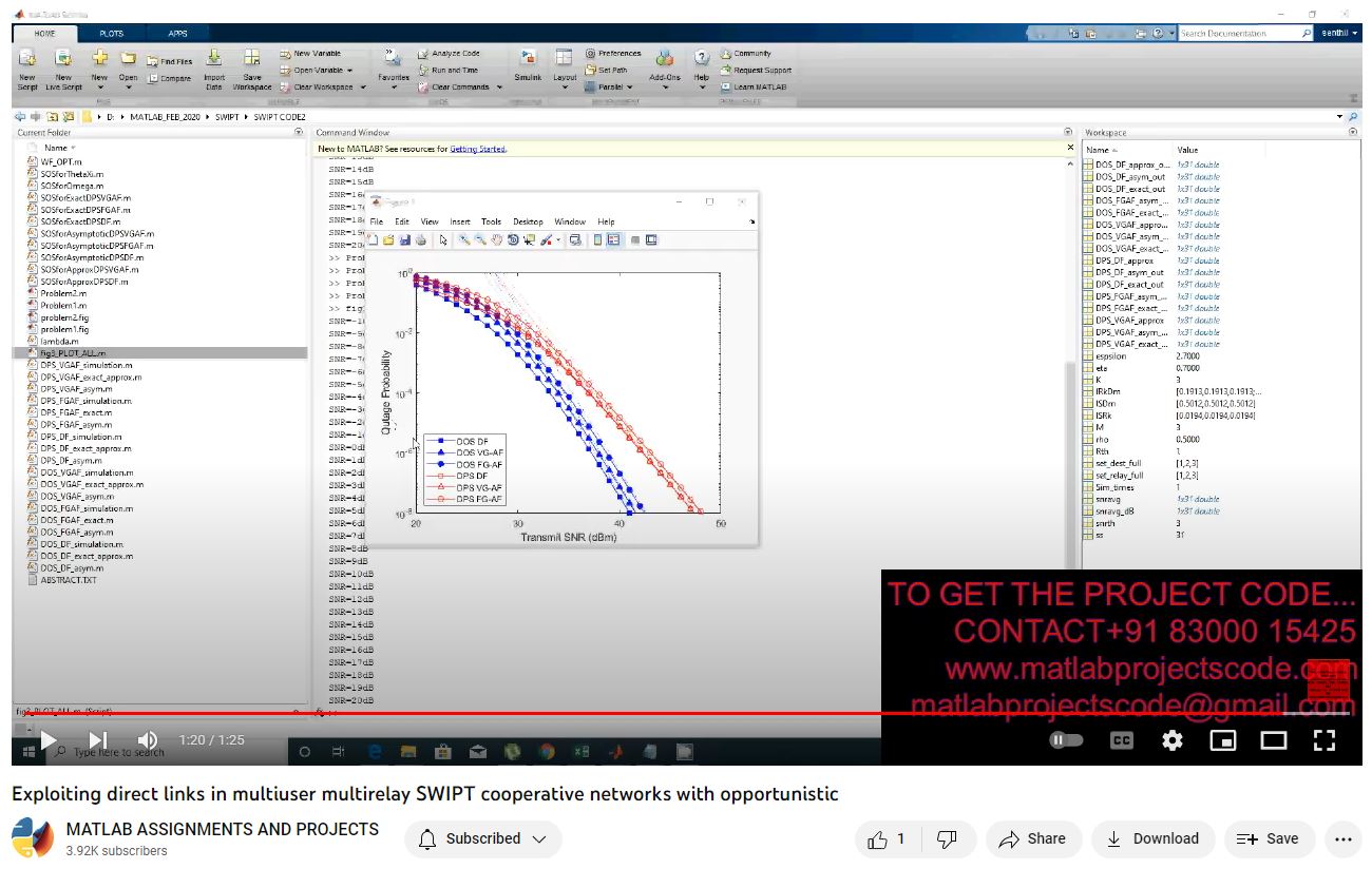 Exploiting Direct Links In Multiuser Multirelay Swipt Cooperative Networks With Opportunistic project simulation thumbnail for Electrical Engineering