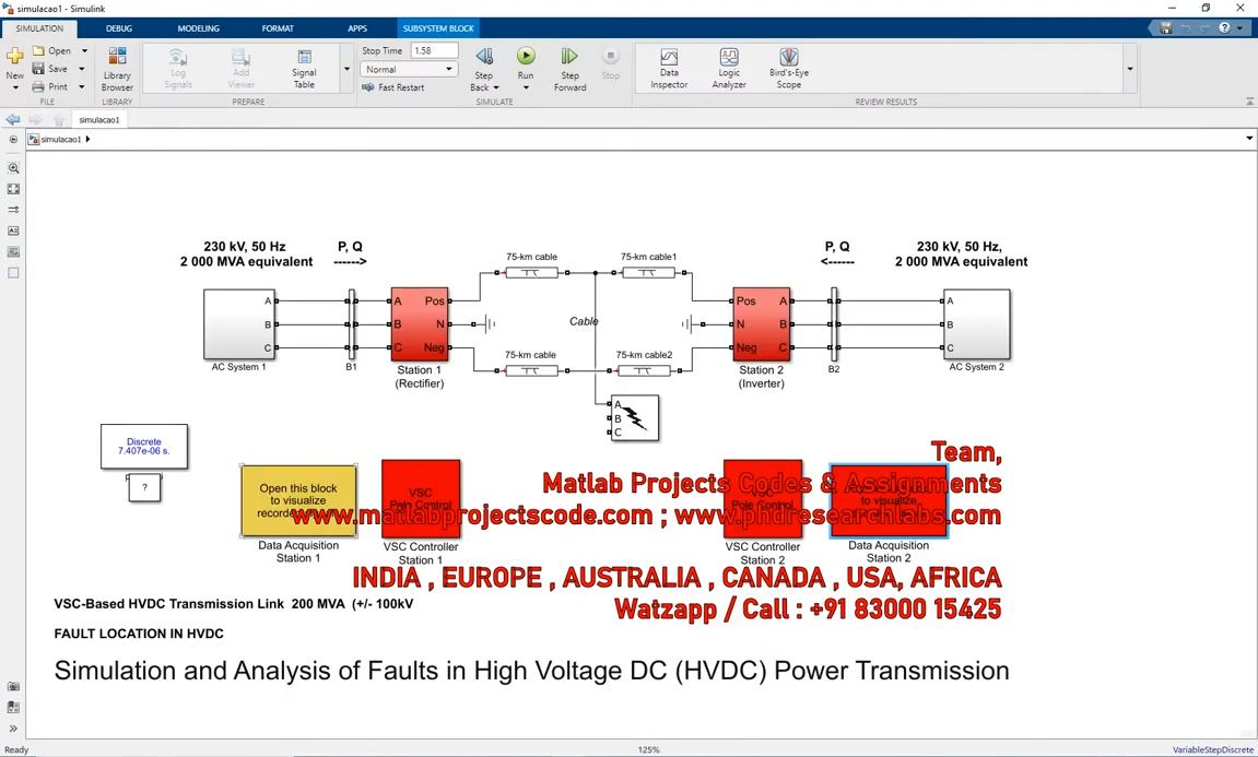 Fault Classification Using Machine Learning In Hvdc _ Mlpc Naive Bayes D-Tree Svm Knn Logistic project thumbnail image