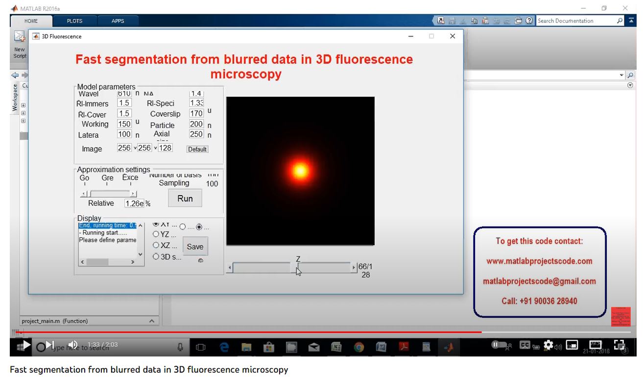 Fast Segmentation from Blurred Data in 3D Fluorescence Microscopy project simulation thumbnail for Signal Processing and AI Engineering