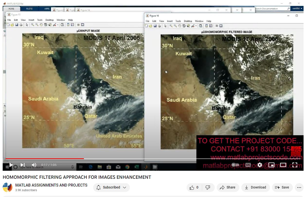 Homomorphic Filtering Approach For Images Enhancement project simulation thumbnail for Signal Processing and AI Engineering