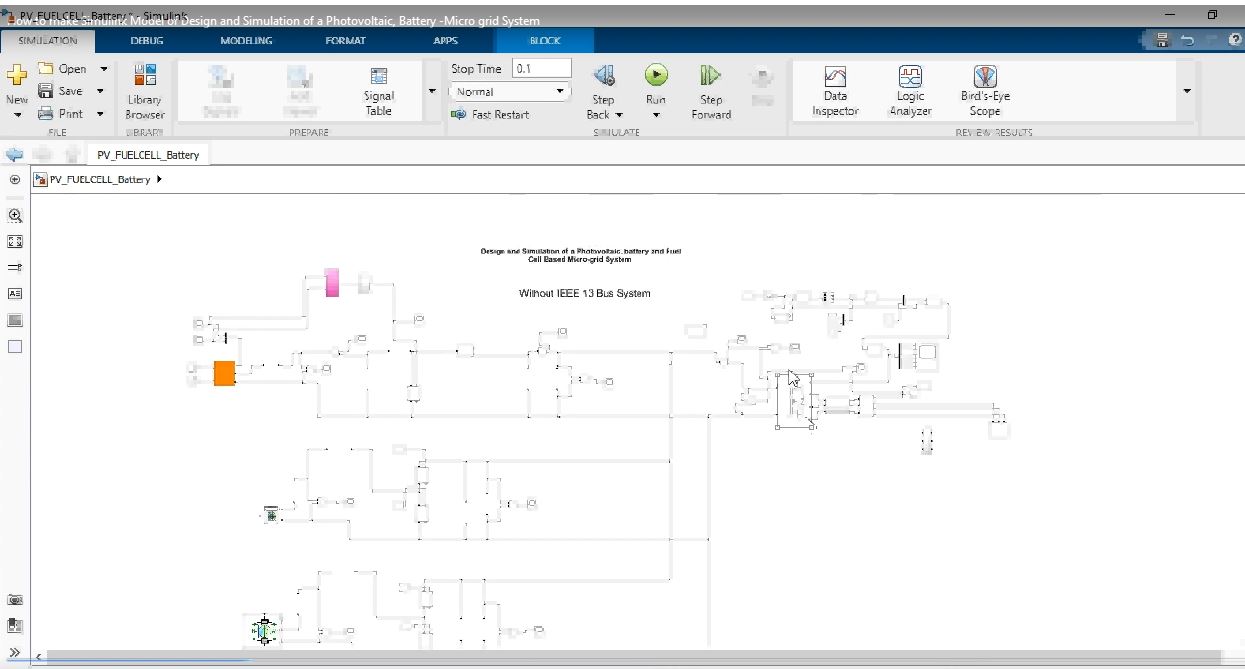 How To Make Simulink Model Of Design And Simulation Of A Photovoltaic Battery -Micro Grid System project simulation thumbnail for Renewable Energy Engineering