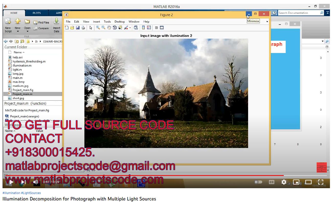 Illumination Decomposition for Photograph with Multiple Light Sources project simulation thumbnail for Electrical Engineering