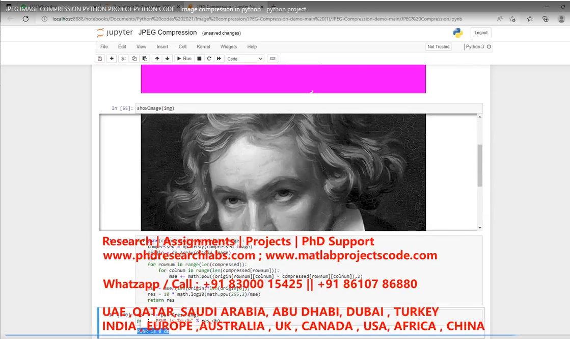 Jpeg Image Compression Python Project Python Code _ Image Compression In Python _ Python Project project simulation thumbnail for Signal Processing and AI Engineering