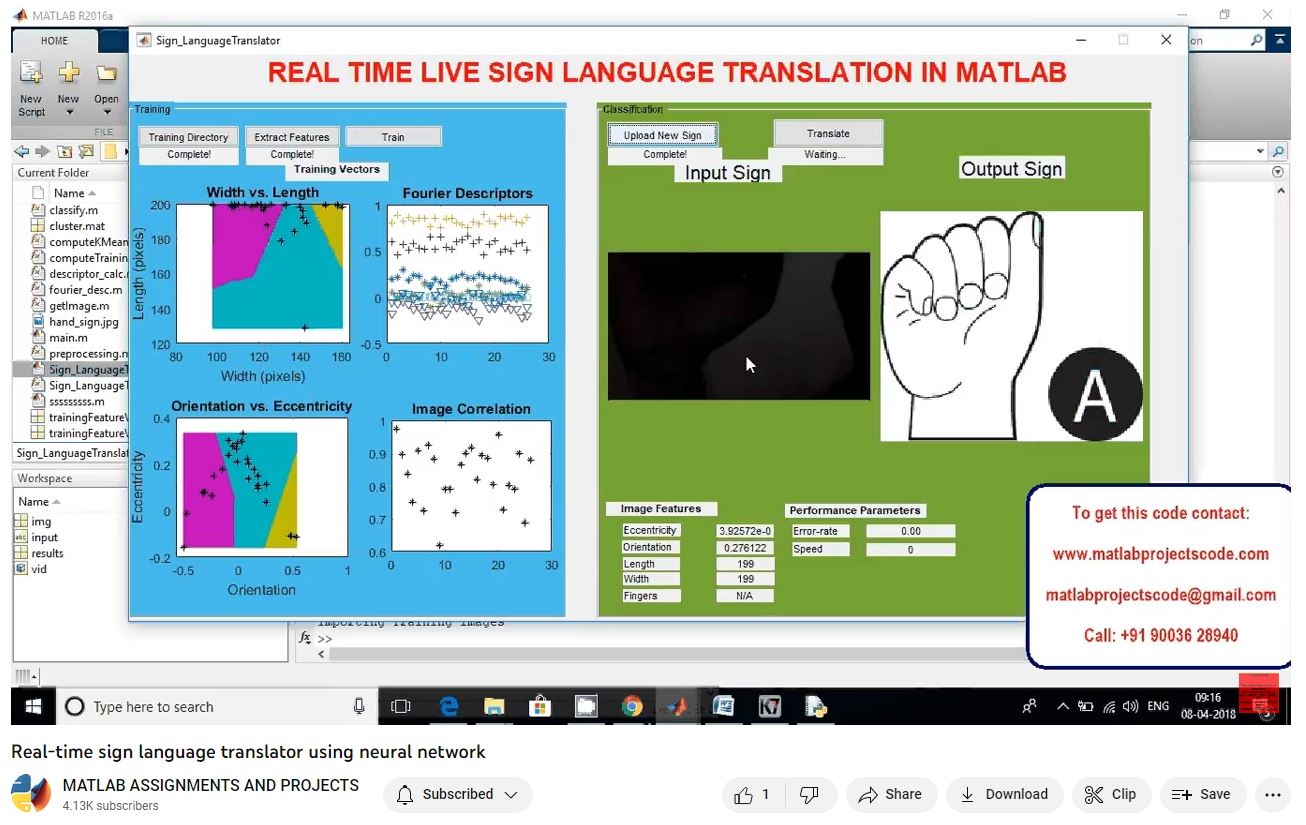Joint Hand Gesture Localization And Recognition _ Gesture Recognition project simulation thumbnail for Signal Processing and AI Engineering