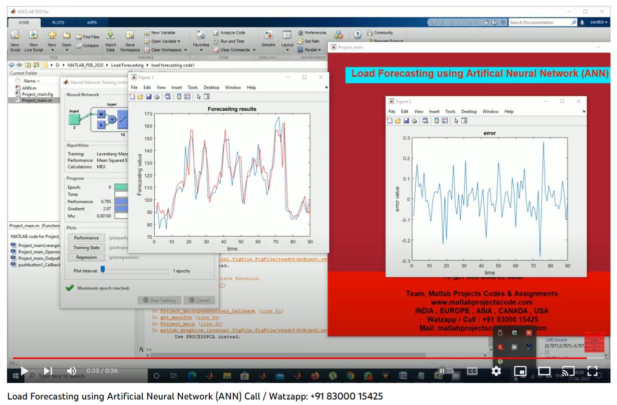 Load Forecasting Using Artificial Neural Network Ann project thumbnail image