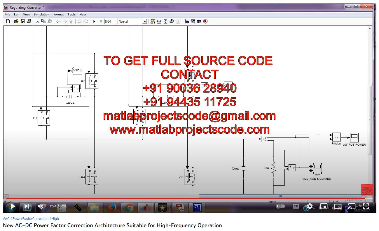 New AC-DC Power Factor Correction Architecture Suitable for High-Frequency Operation project simulation thumbnail for Power Electronics Engineering