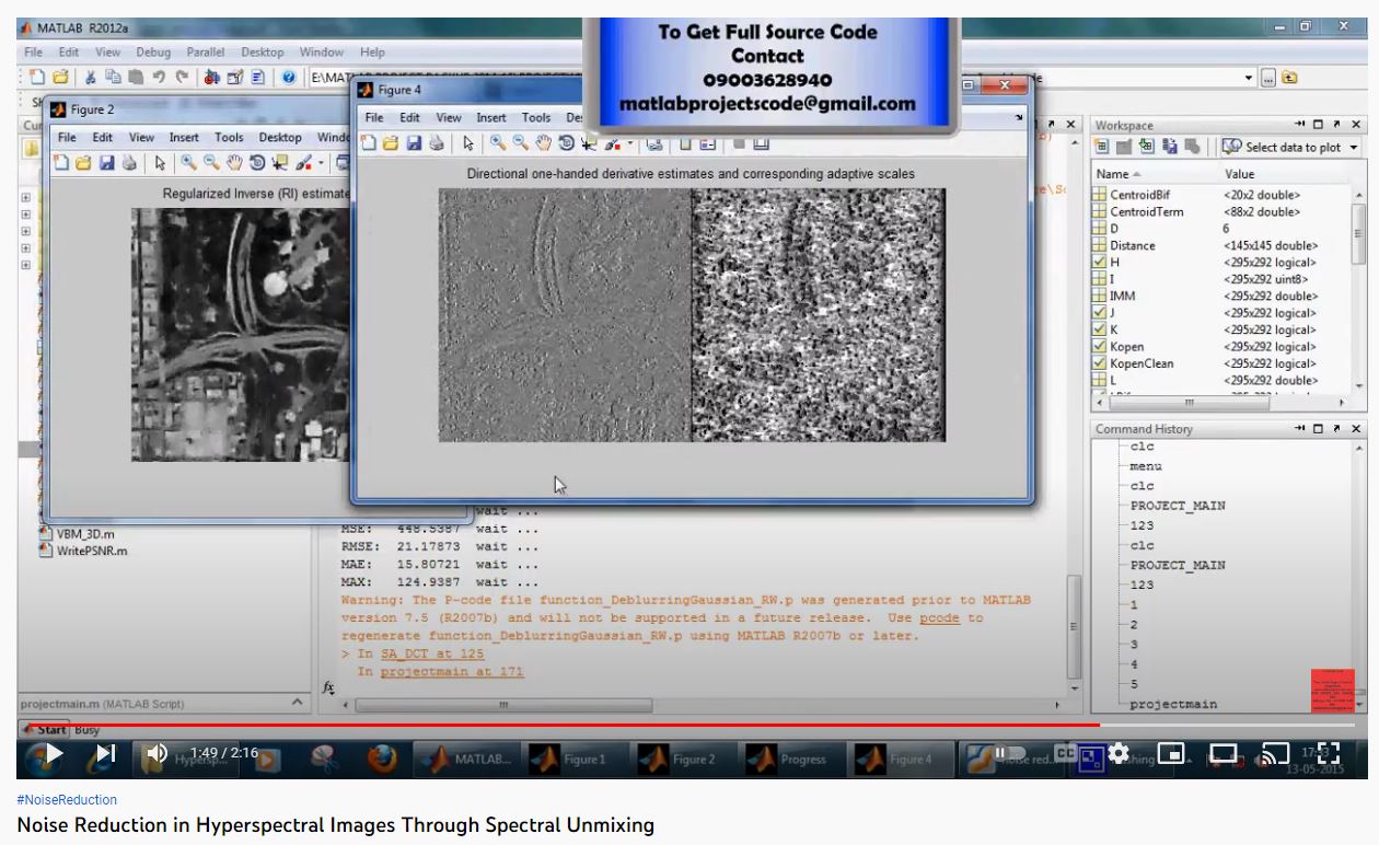 Noise Reduction in Hyperspectral Images Through Spectral Unmixing project simulation thumbnail for Signal Processing and AI Engineering