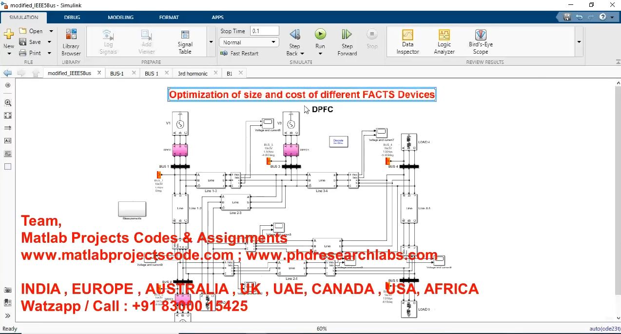 Optimization Of Size And Cost Of Different | MATLAB Project