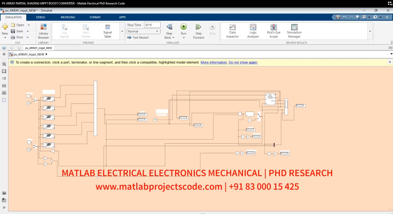 PV ARRAY PARTIAL SHADING MPPT BOOST COMVERTER - Matlab Electrical PhD ...
