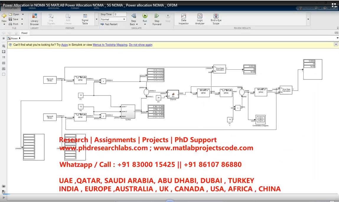 Power Allocation In Noma 5G Matlab Power Allocation Noma _ 5G Noma _ Power Allocation Noma _ Ofdm project simulation thumbnail for Electromagnetics and RF Engineering