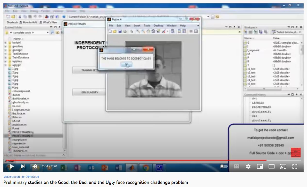 Preliminary Studies on the Good, the Bad, and the Ugly Face Recognition Challenge Problem project thumbnail image
