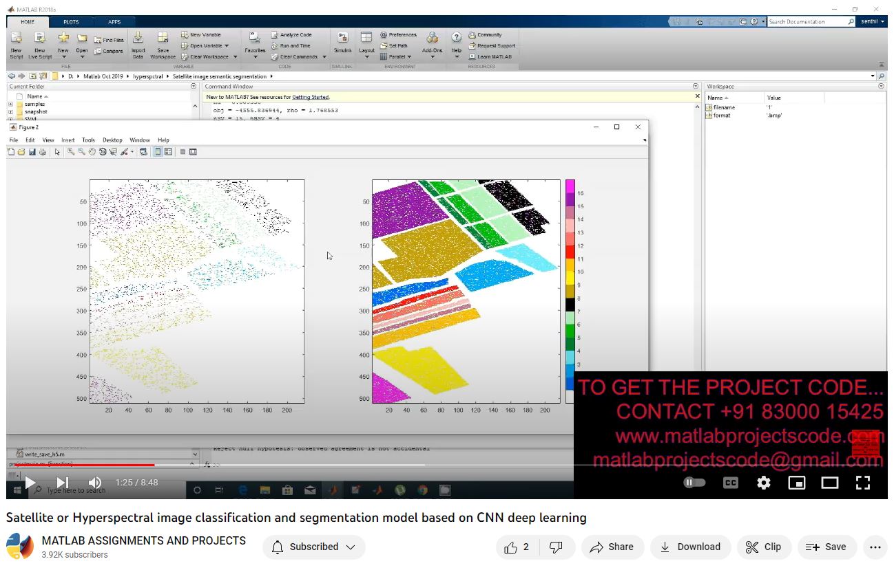 Satellite Or Hyperspectral Image Classification And Segmentation Model Based On Cnn Deep Learning project simulation thumbnail for Mechanical, EV and Mechatronics Engineering