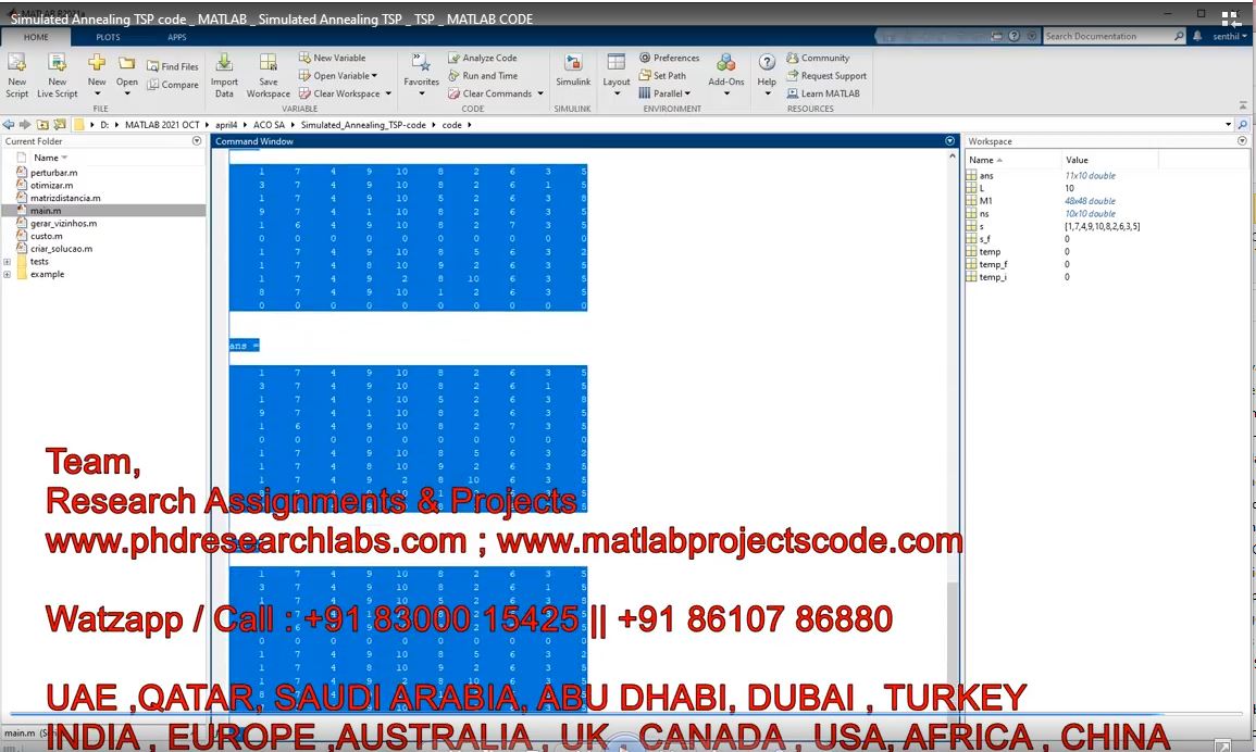 Simulated Annealing Tsp Code _ Matlab _ Simulated Annealing Tsp _ Tsp _ Matlab Code project simulation thumbnail for Electronics Engineering
