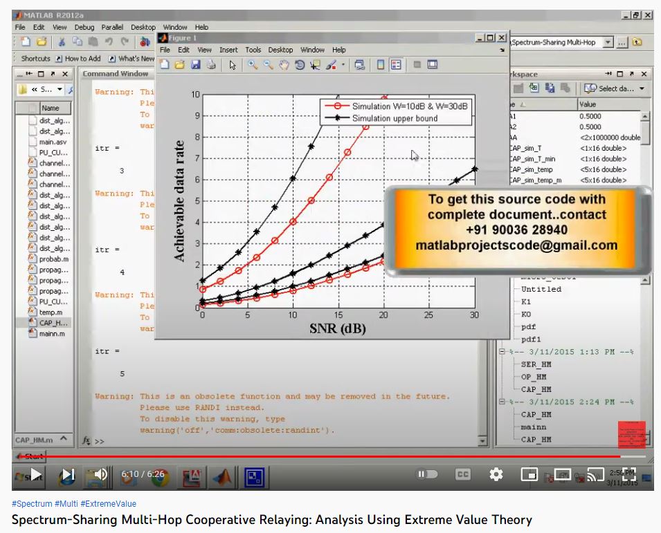 Spectrum-Sharing Multi-Hop Cooperative Relaying_Analysis using Extreme Value Theory project simulation thumbnail for Communication Systems Engineering