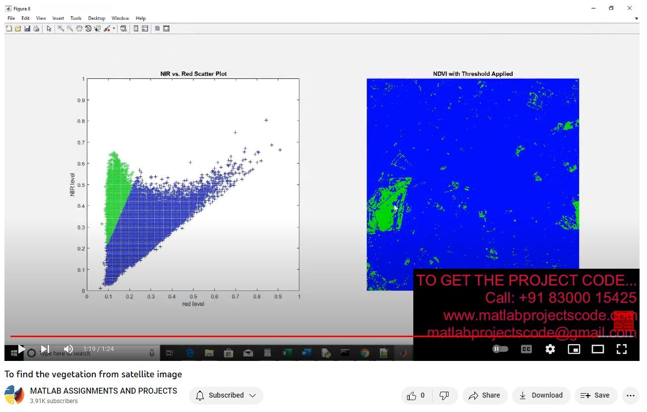 To Find The Vegetation From Satellite Image project simulation thumbnail for Mechanical, EV and Mechatronics Engineering