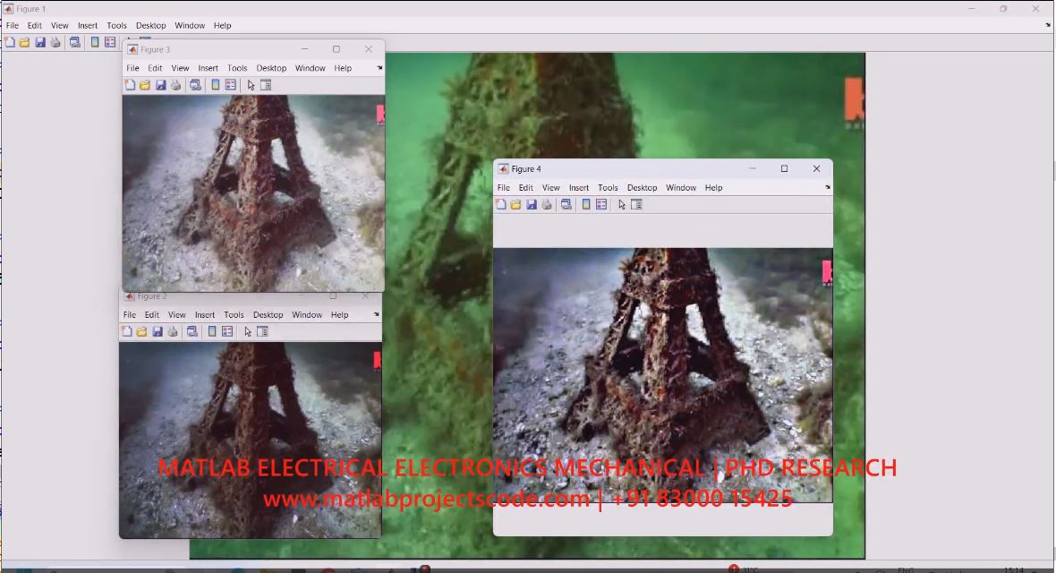 Underwater Images Color Corrections And Image Encryption project simulation thumbnail for Signal Processing and AI Engineering
