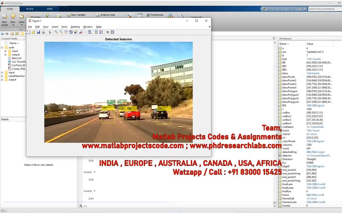 Vehicle And Lane Detection Using Matlab project simulation thumbnail for Mechanical, EV and Mechatronics Engineering