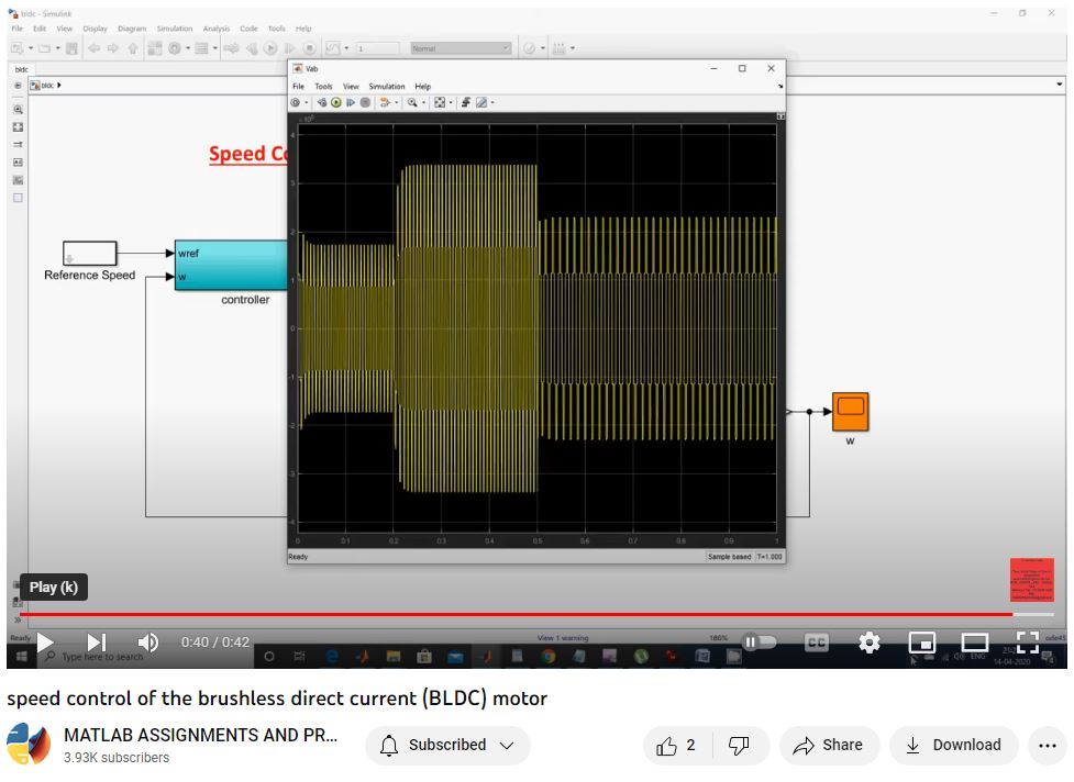 Speed Control Of The Brushless Direct Current Bldc Motor project thumbnail image