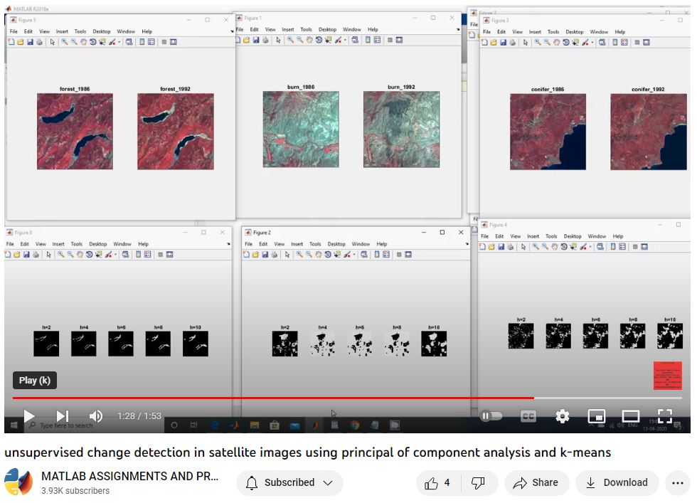 Unsupervised Change Detection In Satellite Images Using Principal Of Component Analysis And K-Means project simulation thumbnail for Mechanical, EV and Mechatronics Engineering
